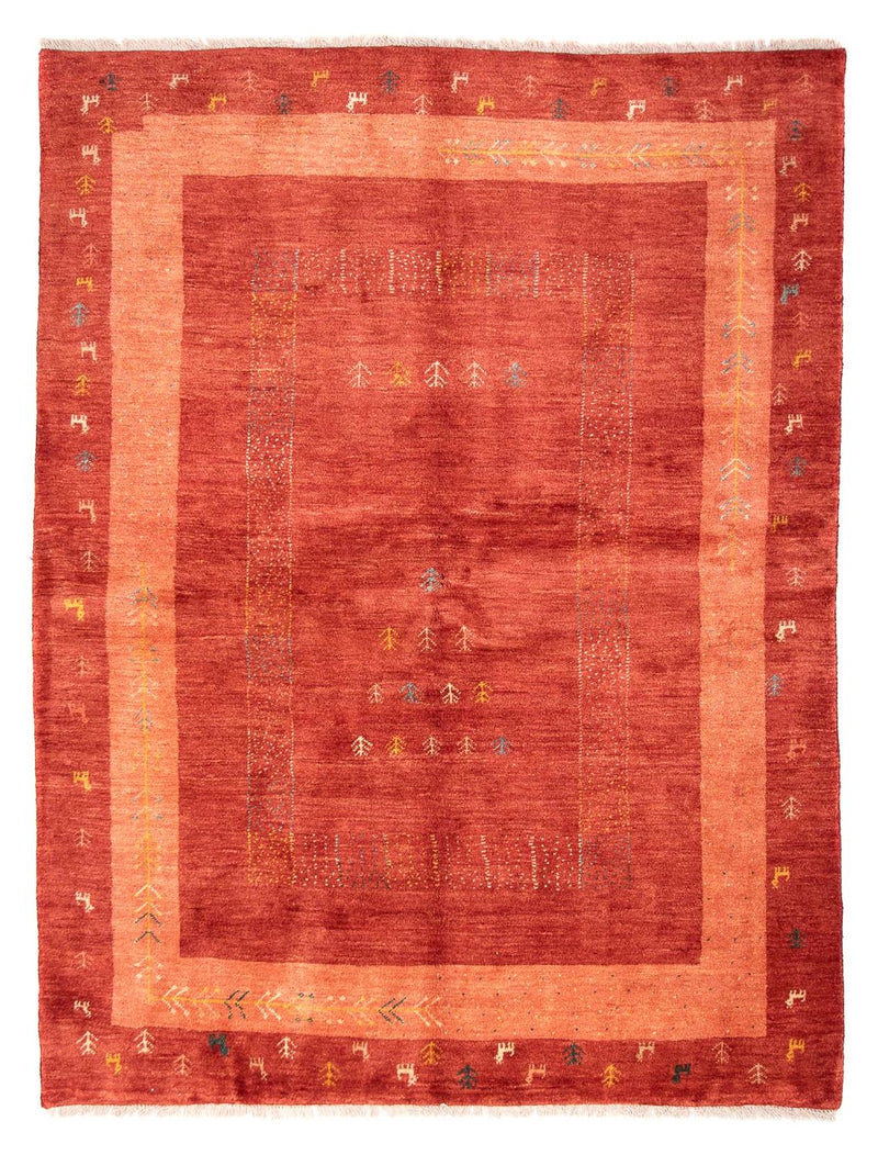 ペルシャギャベ 絨毯 225x171cm - ペルシャウールラグ