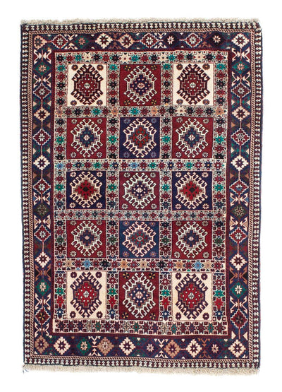 ヤラメ 絨毯 103x151cm - ペルシャ絨毯