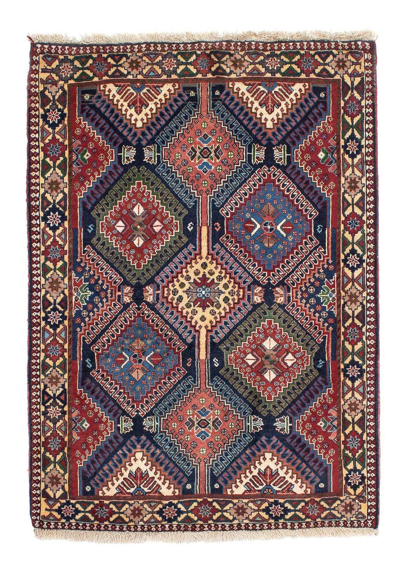 ヤラメ 絨毯 144x103cm - ペルシャ絨毯