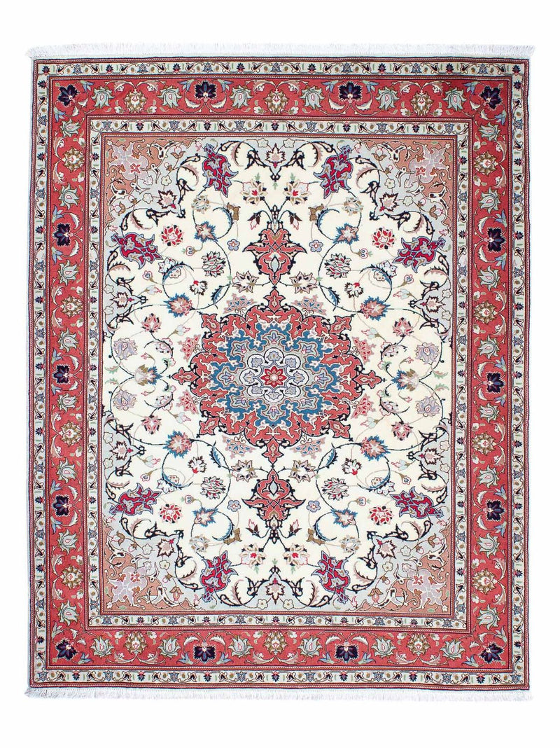タブリーズ - 50 Raj 絨毯 198x152cm - ペルシャ絨毯