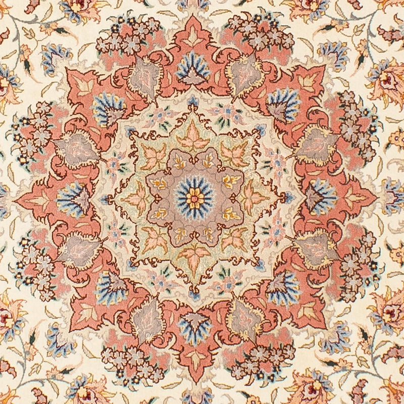 タブリーズ - 50 Raj 絨毯 194x194cm - ペルシャ絨毯