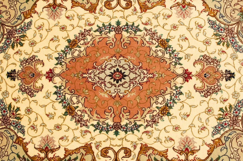 タブリーズ - 50 Raj 絨毯 150x101cm - ペルシャ絨毯
