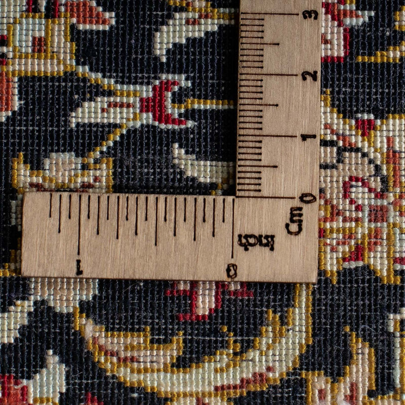 ゴム - シルク 絨毯 41x28cm - ペルシャ絨毯