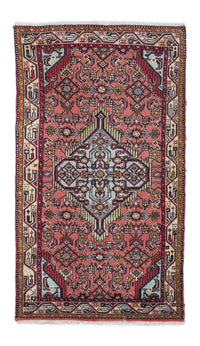 ハマダン 絨毯 74x134cm - ペルシャ絨毯 - ライトレッド – product image