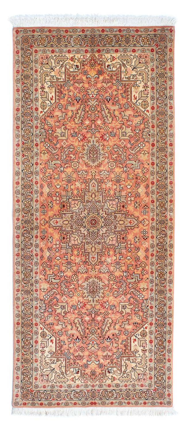 タブリーズ - 50 Raj 絨毯 206x82cm - ペルシャ絨毯