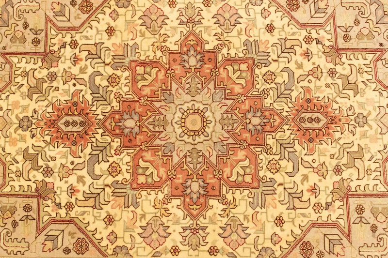 タブリーズ - 50 Raj 絨毯 147x103cm - ペルシャ絨毯