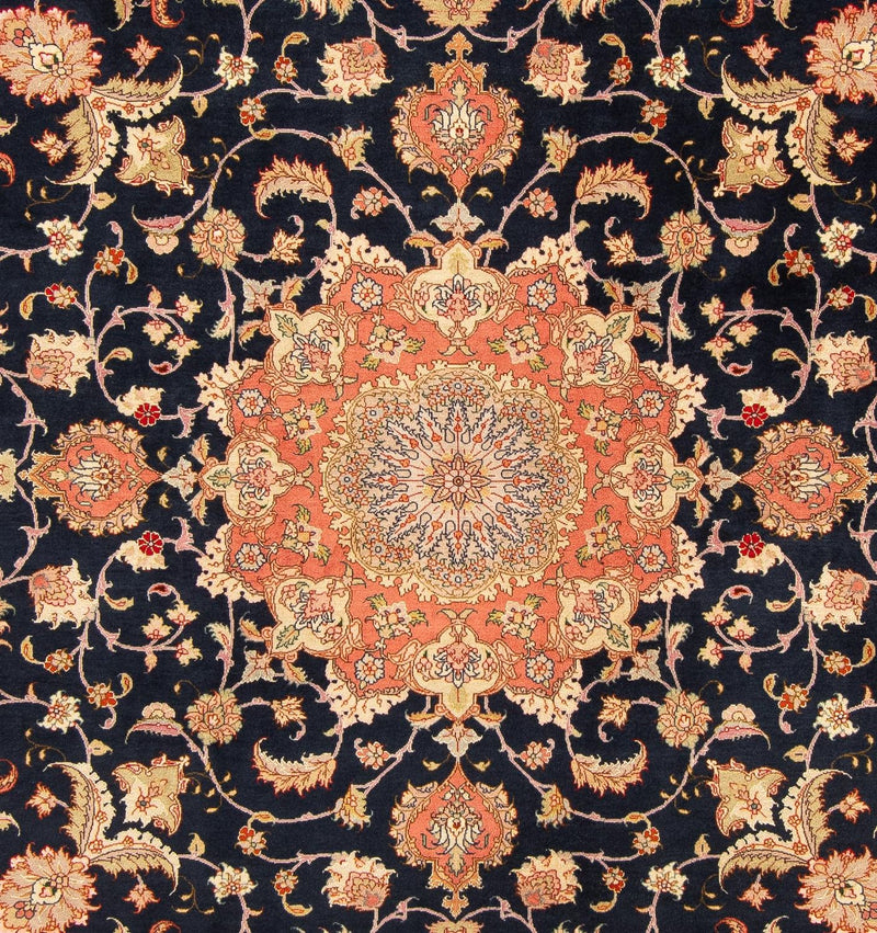 タブリーズ - 50 Raj 絨毯 202x202cm - ペルシャ絨毯