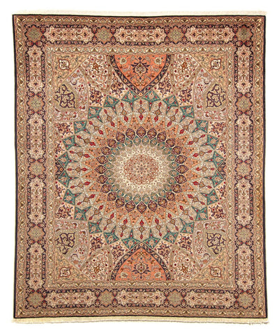 タブリーズ - 50 Raj 絨毯 205x258cm - ペルシャ絨毯