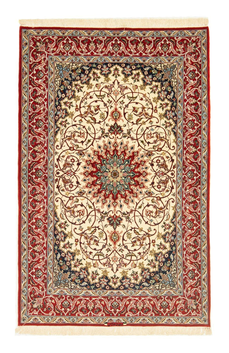イスファハン 絨毯 170x109cm - ペルシャ絨毯