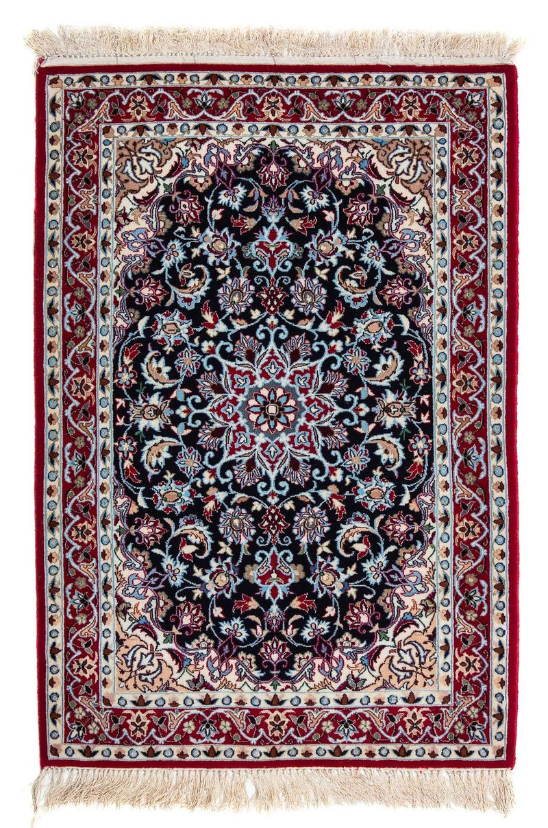 イスファハン 絨毯 104x72cm - ペルシャ絨毯