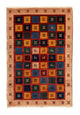 ロリバフト 絨毯 150x97cm - ペルシャウールラグ