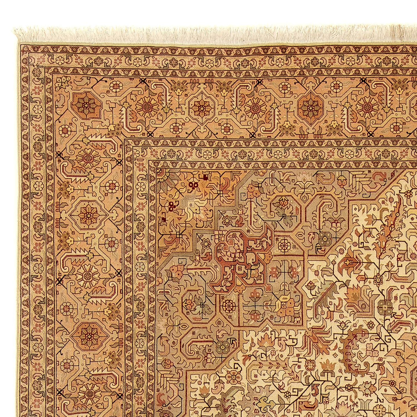 タブリーズ - 50 Raj 絨毯 344x251cm - ペルシャ絨毯