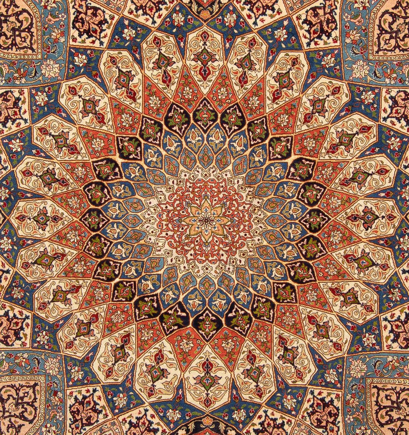 タブリーズ - 50 Raj 絨毯 250x207cm - ペルシャ絨毯