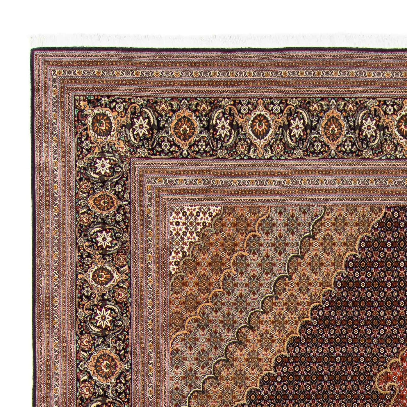 タブリーズ 絨毯 370x250cm - ペルシャ絨毯