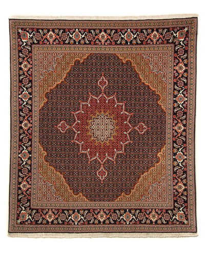タブリーズ - 50 Raj 絨毯 200x219cm - ペルシャ絨毯
