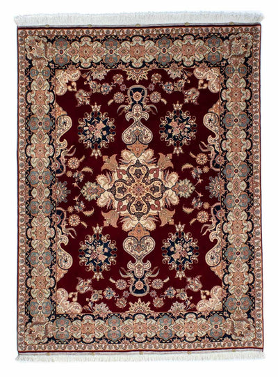 タブリーズ - 50 Raj 絨毯 152x202cm - ペルシャ絨毯