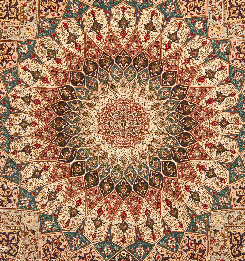 タブリーズ - 50 Raj 絨毯 250x200cm - ペルシャ絨毯