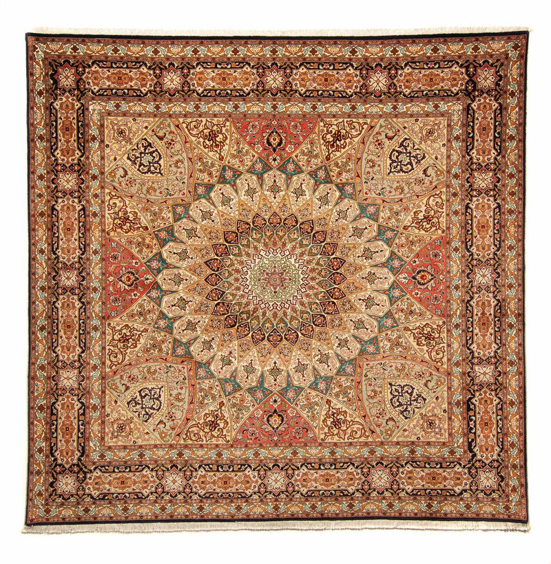タブリーズ - 50 Raj 絨毯 253x252cm - ペルシャ絨毯