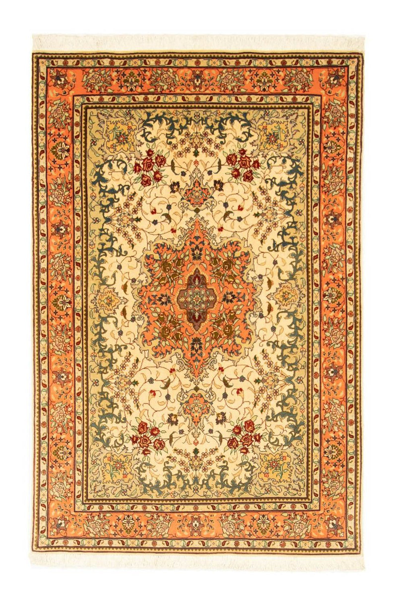 タブリーズ - 50 Raj 絨毯 155x101cm - ペルシャ絨毯
