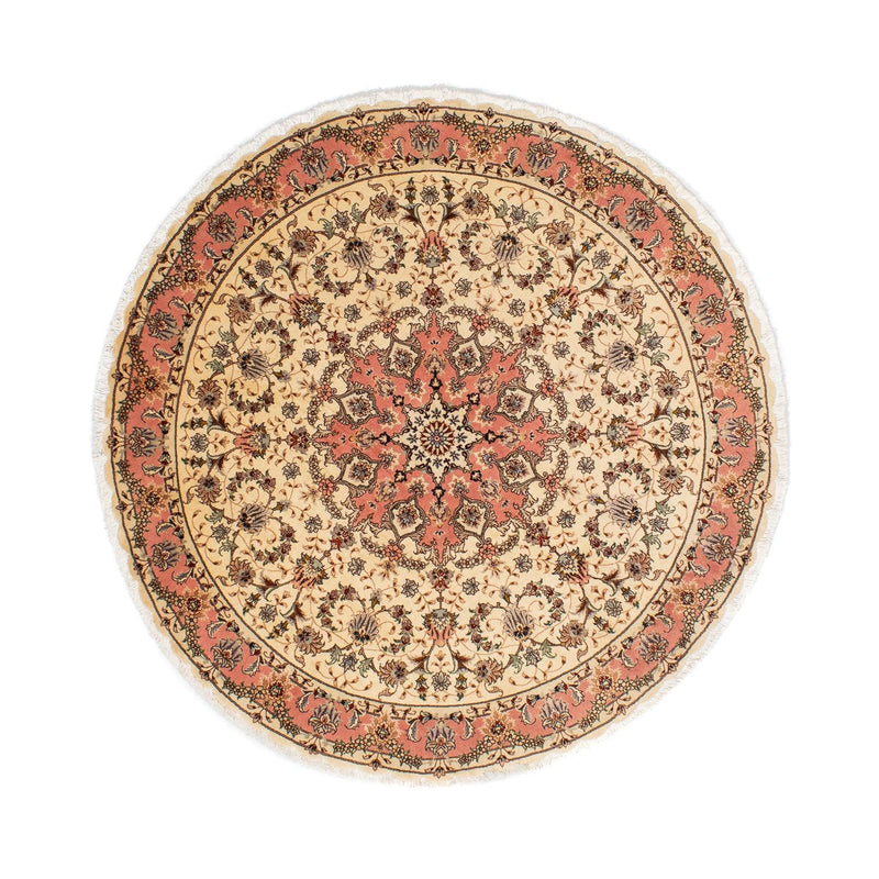 タブリーズ - 50 Raj 絨毯 150x150cm - ペルシャ絨毯