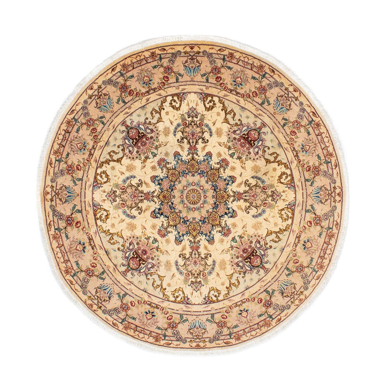 タブリーズ - 50 Raj 絨毯 150x150cm - ペルシャ絨毯