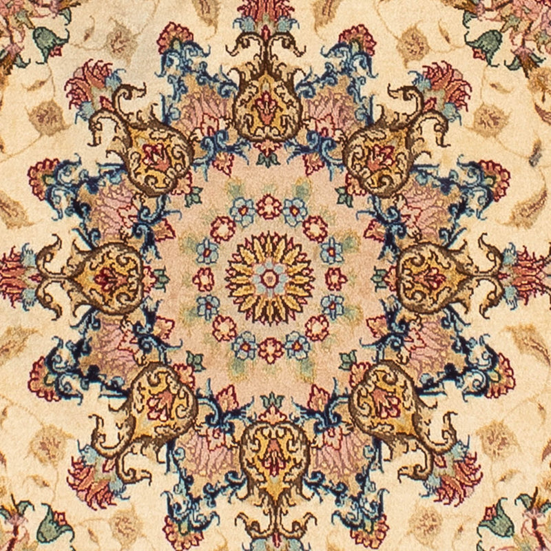 タブリーズ - 50 Raj 絨毯 150x150cm - ペルシャ絨毯
