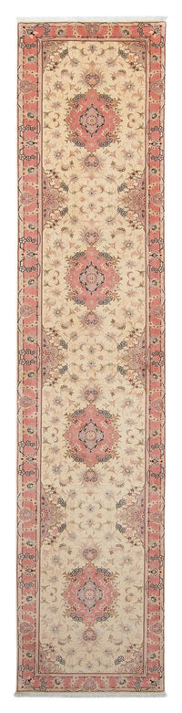 タブリーズ - 50 Raj 絨毯 410x80cm - ペルシャ絨毯 – product image