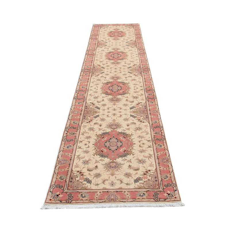 タブリーズ - 50 Raj 絨毯 410x80cm - ペルシャ絨毯