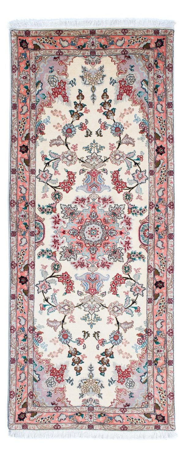 タブリーズ - 50 Raj 絨毯 205x82cm - ペルシャ絨毯