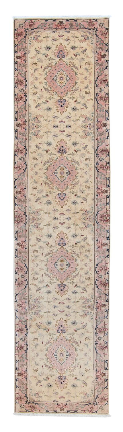 タブリーズ - 50 Raj 絨毯 397x87cm - ペルシャ絨毯