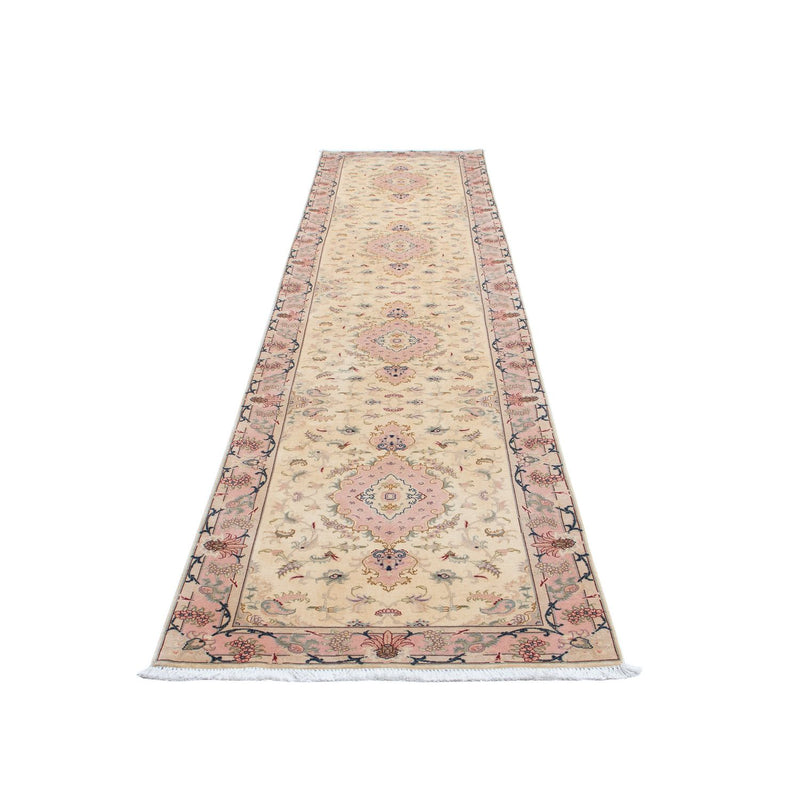 タブリーズ - 50 Raj 絨毯 397x87cm - ペルシャ絨毯