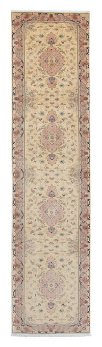 タブリーズ - 50 Raj 絨毯 397x86cm - ペルシャ絨毯 – product image
