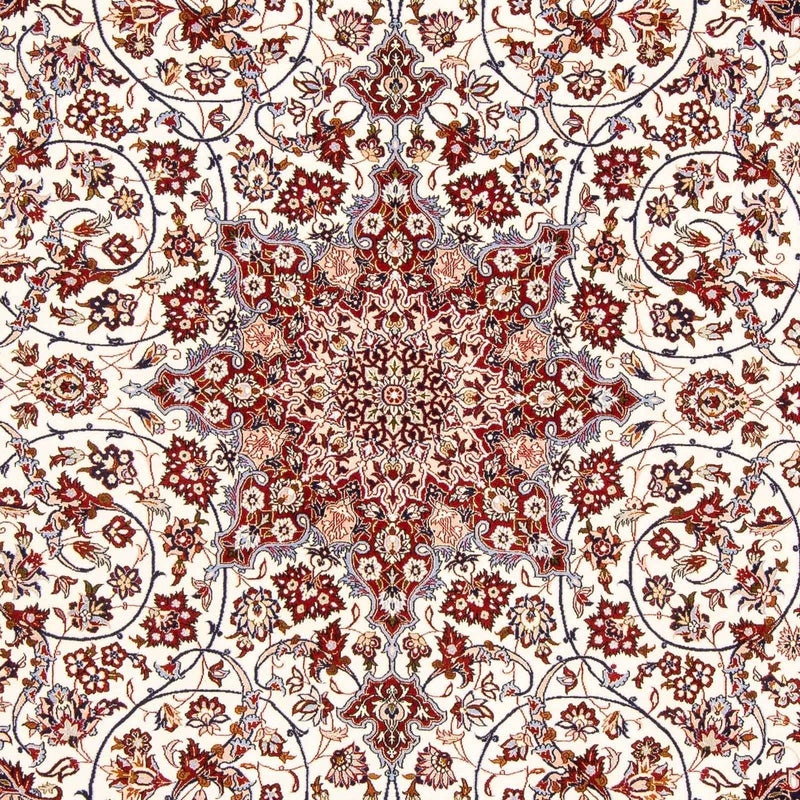 イスファハン 絨毯 308x206cm - ペルシャ絨毯