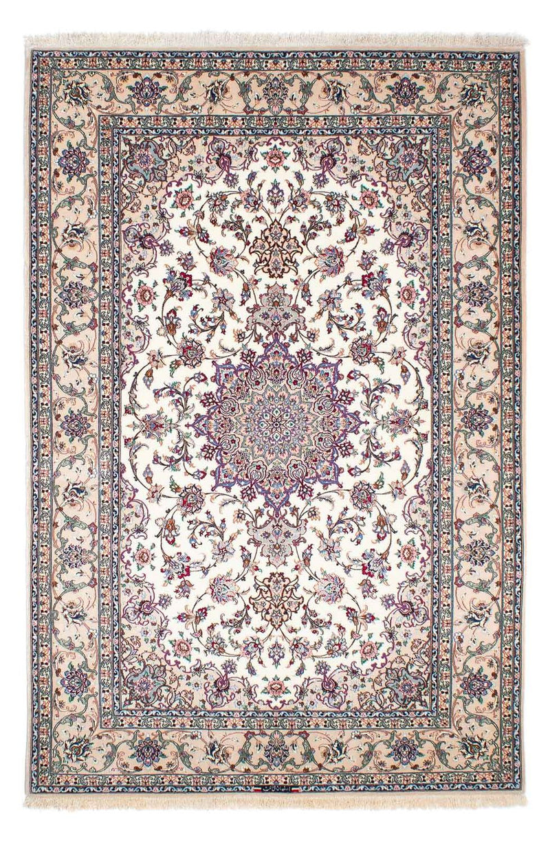 イスファハン 絨毯 228x151cm - ペルシャ絨毯