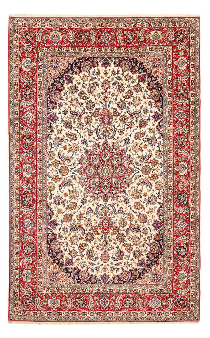 イスファハン 絨毯 326x205cm - ペルシャ絨毯