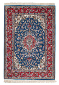 イスファハン 絨毯 198x133cm - ペルシャ絨毯 – product image