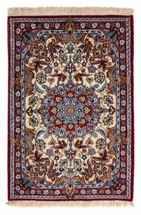 イスファハン 絨毯 100x73cm - ペルシャ絨毯 – product image