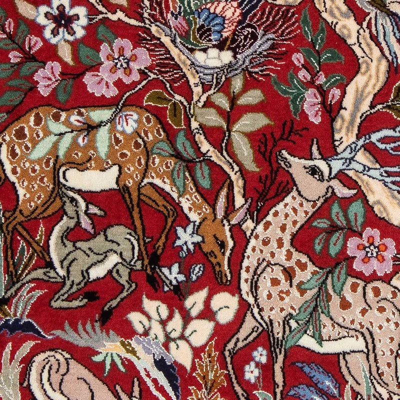 イスファハン 絨毯 105x70cm - ペルシャ絨毯