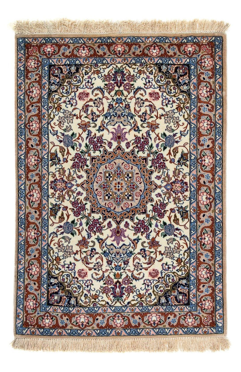 イスファハン 絨毯 102x70cm - ペルシャ絨毯