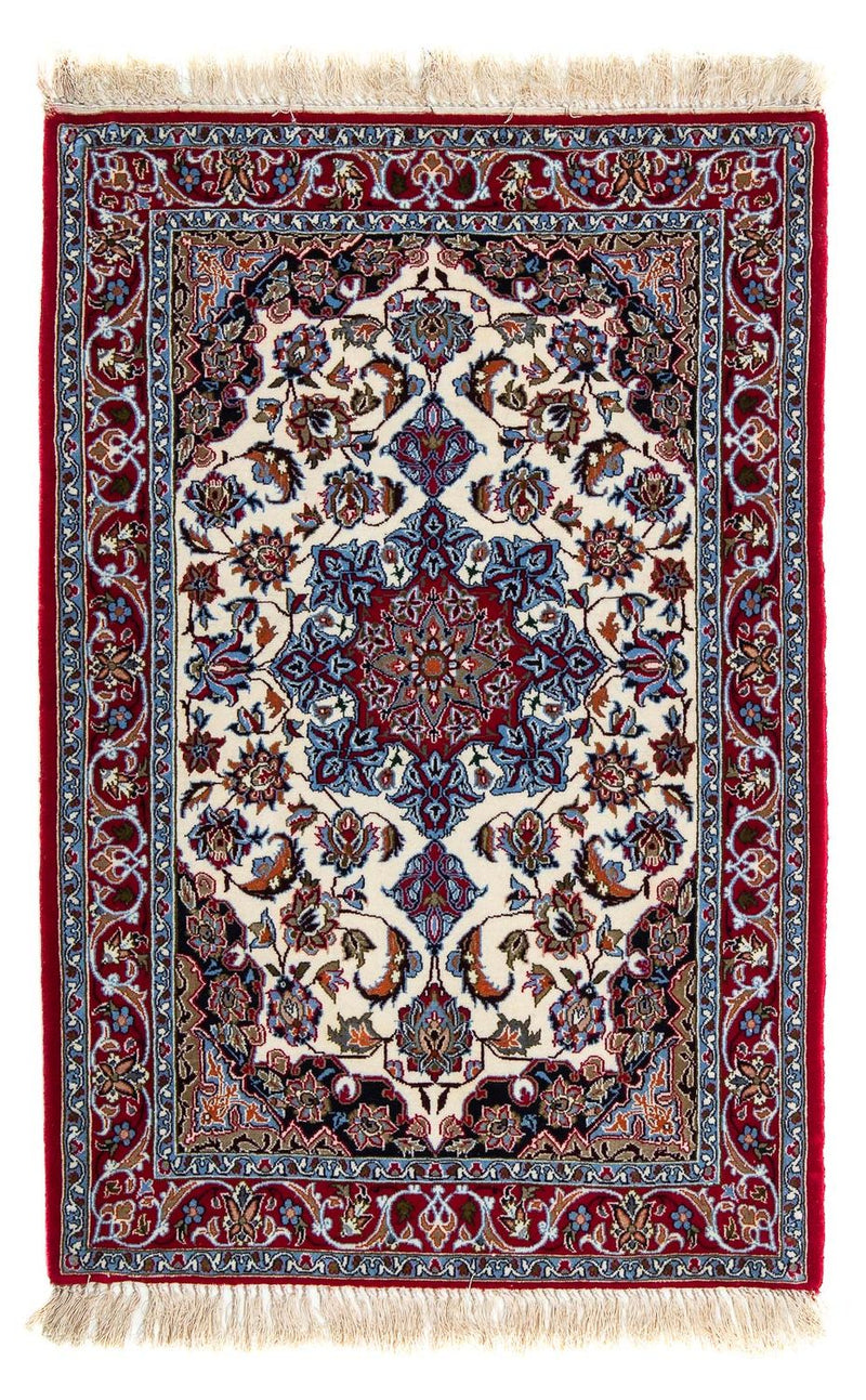 イスファハン 絨毯 102x70cm - ペルシャ絨毯