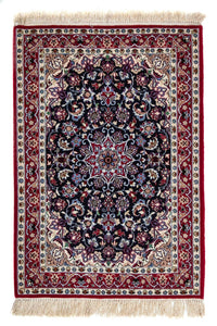 イスファハン 絨毯 104x73cm - ペルシャ絨毯 – product image