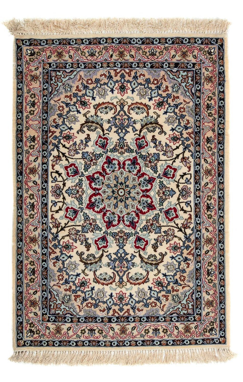 イスファハン 絨毯 101x70cm - ペルシャ絨毯