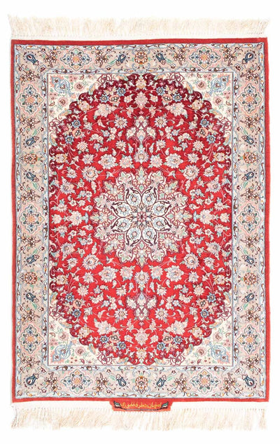 イスファハン 絨毯 84x119cm - ペルシャ絨毯