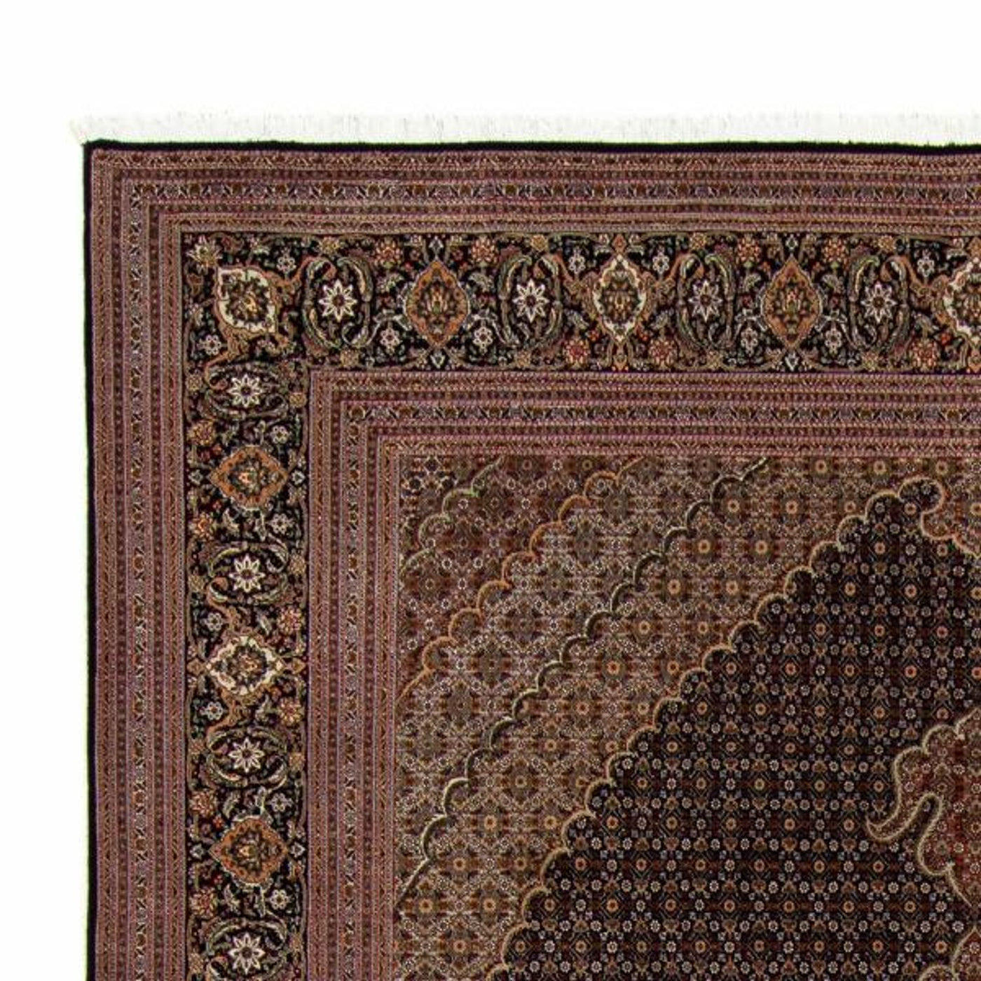 タブリーズ 絨毯 346x252cm - ペルシャ絨毯