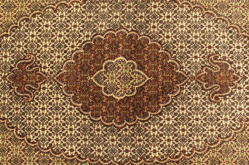 タブリーズ - 50 Raj 絨毯 151x104cm - ペルシャ絨毯