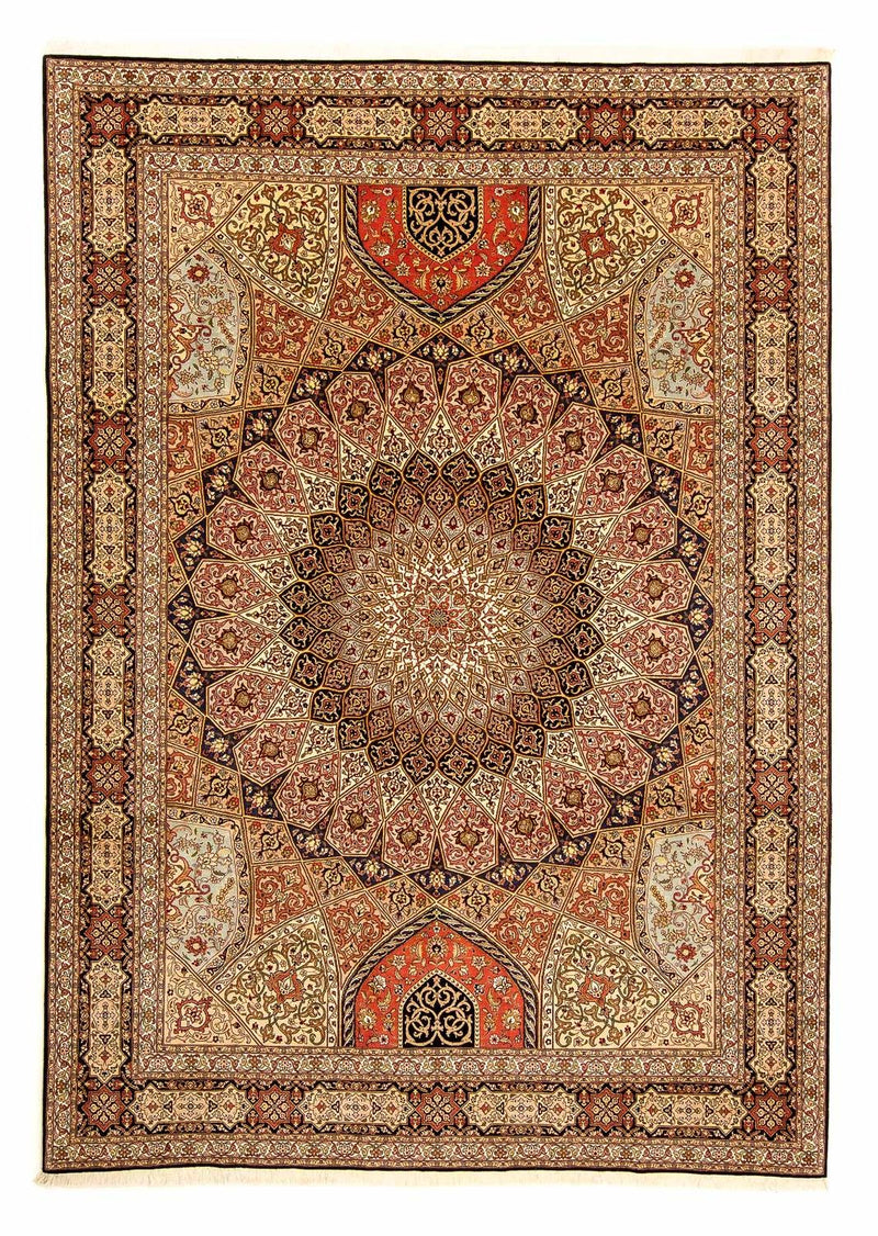 タブリーズ - 50 Raj 絨毯 355x252cm - ペルシャ絨毯