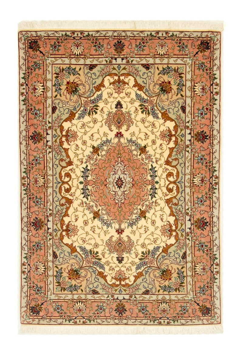 タブリーズ - 50 Raj 絨毯 152x100cm - ペルシャ絨毯