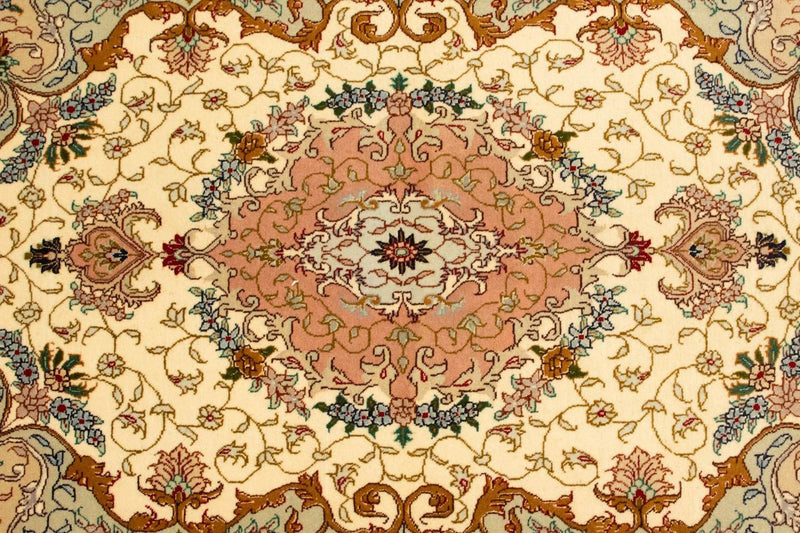 タブリーズ - 50 Raj 絨毯 152x100cm - ペルシャ絨毯