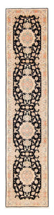 タブリーズ - 50 Raj 絨毯 419x87cm - ペルシャ絨毯