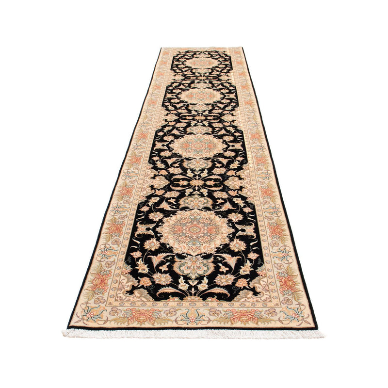 タブリーズ - 50 Raj 絨毯 419x87cm - ペルシャ絨毯